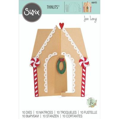 Sizzix Thinlits Die - Card Gingerbread House
